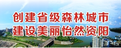 骚逼逼逼创建省级森林城市 建设美丽怡然资阳